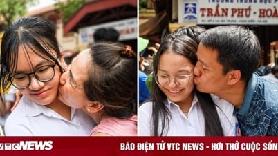Những hình ảnh ấn tượng khép lại kỳ thi lớp 10 Hà Nội 2025