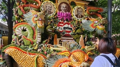 “Sướng mắt” với lễ hội trái cây Nam bộ đang diễn ra ở TP HCM