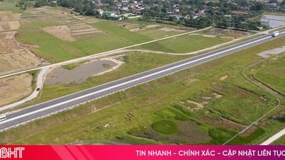 Trạm dừng nghỉ cao tốc Diễn Châu - Bãi Vọt ở Hà Tĩnh vẫn "án binh bất động"