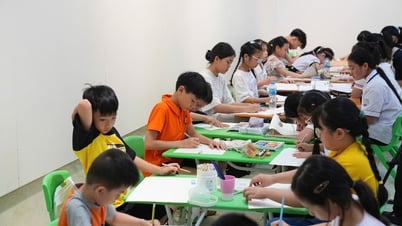 Vòng chung khảo cuộc thi vẽ tranh thiếu nhi hè 2025 “Hải Phòng - Thành phố em yêu"