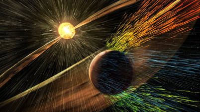 អង្គការ NASA បានឃើញព្រះអាទិត្យ "ទម្លាក់គ្រាប់បែក" លើភពអង្គារជាលើកដំបូង