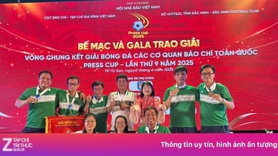 Liên quân Pháp Luật TP.HCM - Znews giành hạng 3 Press Cup 2025