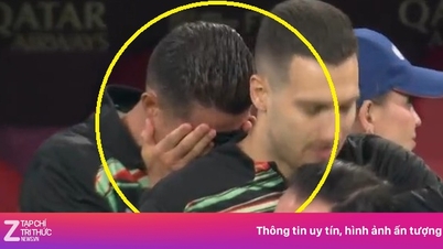 ប្រតិកម្មរបស់ Ronaldo នៅពេលដែលមិត្តរួមក្រុមរបស់គាត់បានទាត់បាល់ប៉េណាល់ទី