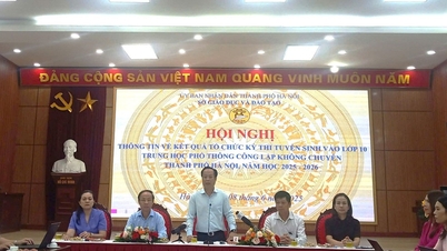 Kỳ thi lớp 10 Hà Nội 2025: Điểm thi và điểm chuẩn dự kiến công bố từ ngày 4/7 đến 6/7