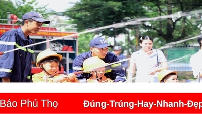 Một ngày trải nghiệm tại Trung tâm giáo dục cộng đồng về phòng cháy chữa cháy và cứu nạn cứu hộ