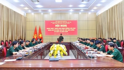 Bộ Chỉ huy Quân sự tỉnh Nghệ An quán triệt, triển khai sắp xếp, điều chỉnh tổ chức cơ quan quân sự địa phương