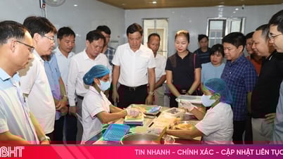 Hương Sơn đánh giá phân hạng sản phẩm OCOP đợt 2