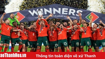 스페인을 꺾고 포르투갈이 네이션스리그 우승을 차지했다.