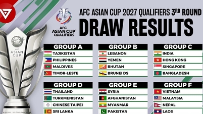 Bảng xếp hạng vòng loại Asian Cup 2027 mới nhất: ĐT Việt Nam mất ngôi đầu