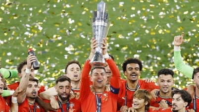 Ronaldo ស៊ុត​បាន​ច្រើន​គ្រាប់ ព័រទុយហ្គាល់​ឈ្នះ​ជើងឯក Nations League ដ៏​រំភើប