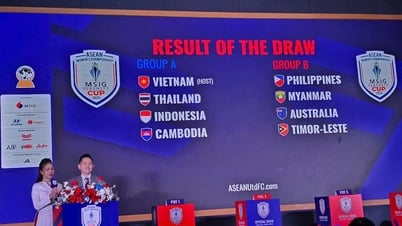 فيتنام تلعب في المجموعة الأولى مع تايلاند وإندونيسيا وكمبوديا.