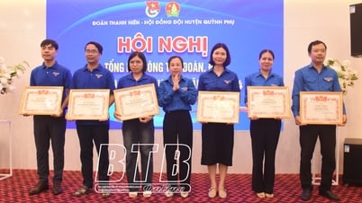 Quynh Phu: Summary of Youth Union - Pioneer work and school youth movement in the 2024-2025 school year
