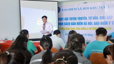Ngày hội tuyên truyền, tư vấn chính sách BHXH, BHYT cho người lao động