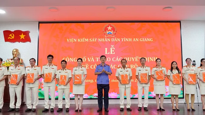 អយ្យការ​ប្រជាជន​ខេត្ត An Giang តែងតាំង​ប្រធាន អនុប្រធាន​មន្ទីរ និង​មុខតំណែង​សមមូល