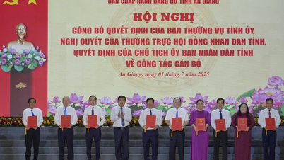 Tỉnh An Giang bổ nhiệm cán bộ lãnh đạo sau sắp xếp bộ máy