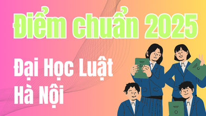 Puntuación de admisión de la Universidad de Derecho de Hanoi 2025