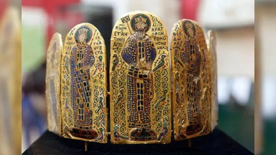 Phát hiện vương miện cổ 1.000 năm hé lộ lịch sử Byzantine