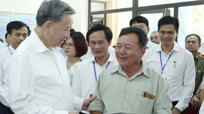 Tổng Bí thư Tô Lâm kiểm tra hoạt động của chính quyền địa phương hai cấp tại Hà Nội