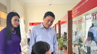 Phó Bí thư Thường trực Tỉnh ủy Lâm Đồng Nguyễn Hoài Anh kiểm tra công tác vận hành bộ máy cấp xã tại Ka Đô