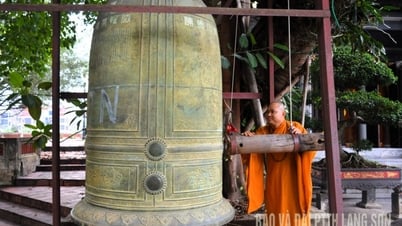 Phật giáo Lạng Sơn thỉnh chuông ngày đầu vận hành chính quyền địa phương 2 cấp