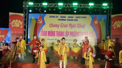 Thanh Khê tổ chức chương trình nghệ thuật chào mừng thành lập phường