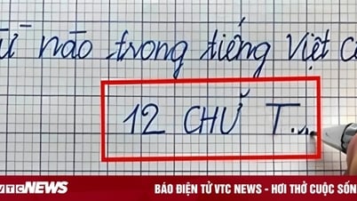 Từ nào trong Tiếng Việt có 12 chữ T?