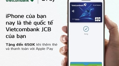 Mở rộng trải nghiệm số: Vietcombank đưa Apple Pay đến chủ thẻ JCB