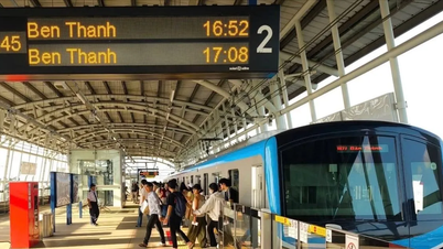 Metro Bến Thành – Suối Tiên tăng 26 chuyến/ngày, dùng thẻ từ thông minh toàn tuyến