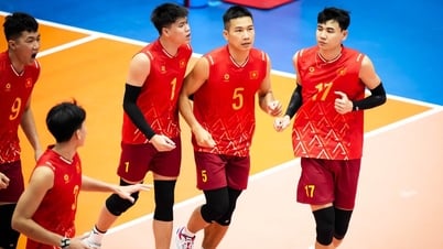 Bóng chuyền nam Việt Nam thắng trận đầu tiên ở SEA V.League sau 2 năm