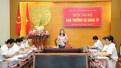 Ban Thường vụ Đảng ủy các cơ quan Đảng tỉnh tổ chức hội nghị lần thứ nhất