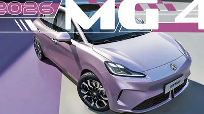 MG4 2026 chạy điện mới lộ diện, sẵn sàng "đấu" BYD Dolphin