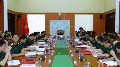 Thượng tướng Vũ Hải Sản chủ trì thông qua công tác chuẩn bị Đại hội Đảng bộ Ngân hàng TMCP Quân đội