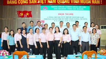 Thành lập Phòng Giao dịch Ngân hàng Chính sách xã hội Long Xuyên
