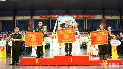Lan tỏa, thúc đẩy phong trào luyện tập võ thuật trong toàn quân