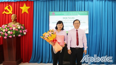 Bổ nhiệm Giám đốc Phòng giao dịch Ngân hàng Chính sách xã hội Bình Phú