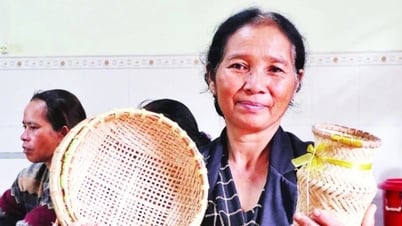 Nét độc đáo trong sản phẩm thủ công của người Cơ Ho