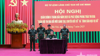 Bộ tư lệnh Lăng Chủ tịch Hồ Chí Minh hoàn thành toàn diện các mặt công tác 6 tháng đầu năm