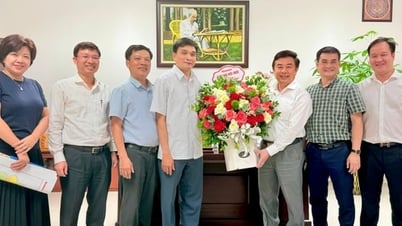Báo Hànộimới thăm, chúc mừng phường Hoàng Liệt sau sắp xếp chính quyền địa phương hai cấp
