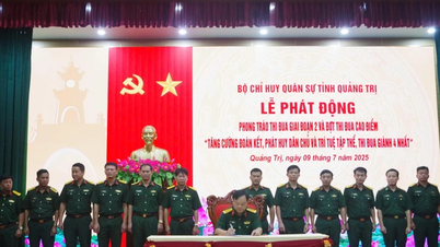 Bộ Chỉ huy Quân sự tỉnh phát động thi đua cao điểm chào mừng đại hội Đảng các cấp