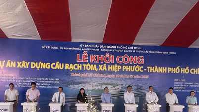 Gần 500 tỷ đồng xây dựng cầu Rạch Tôm tại xã Hiệp Phước, TPHCM