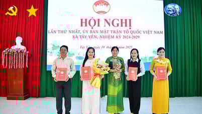 Công bố nhân sự UBMTTQ Việt Nam xã Tây Yên, nhiệm kỳ 2024-2029