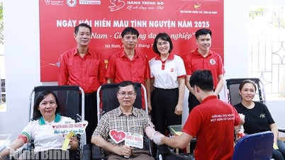 Ngày hội hiến máu tình nguyện “Hà Nam - Giọt hồng doanh nghiệp”