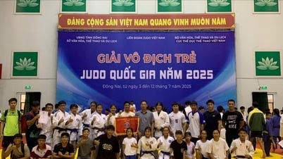 Lam Dong belegte den 3. Platz in der Jugendgruppe der Nationalen Judo-Jugendmeisterschaft 2025