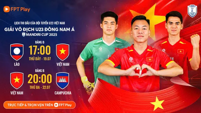 Lịch thi đấu của U23 Việt Nam tại giải U23 Đông Nam Á 2025 mới nhất