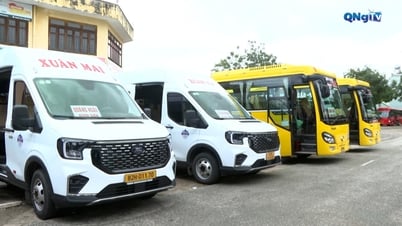 Thêm nhiều tuyến xe kết nối trung tâm tỉnh Quảng Ngãi