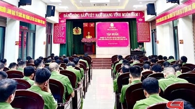 Tập huấn công tác đăng ký, cấp, đổi giấy phép lái xe cho công an xã