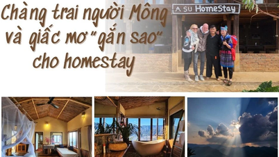 Chàng trai người Mông và giấc mơ “gắn sao” cho homestay
