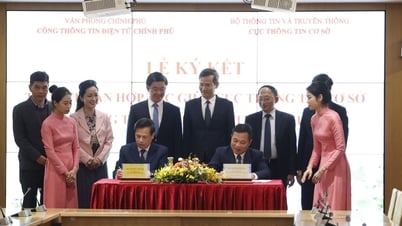 Cục Thông tin cơ sở và Cổng Thông tin điện tử Chính phủ ký thỏa thuận hợp tác