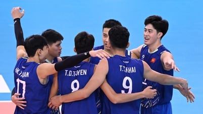 Bóng chuyền nam Việt Nam - Thái Lan (set 4) 2-1: Cơ hội chiến thắng