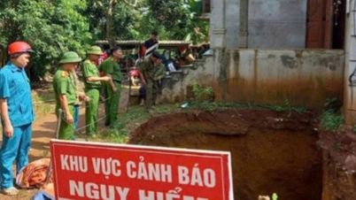 Phú Thọ di dời khẩn cấp người dân khỏi khu vực sạt lở nguy hiểm